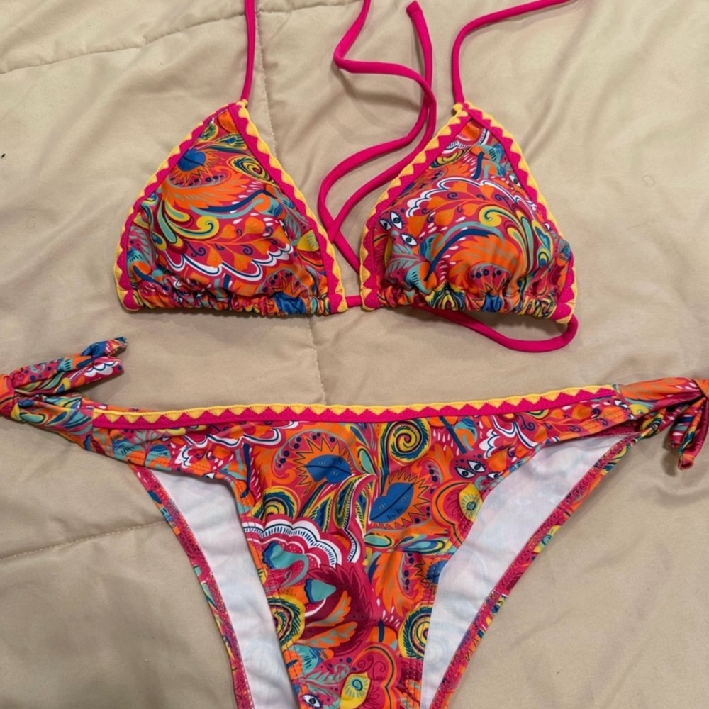 6 Vibrant Multicolor Bikini Sets